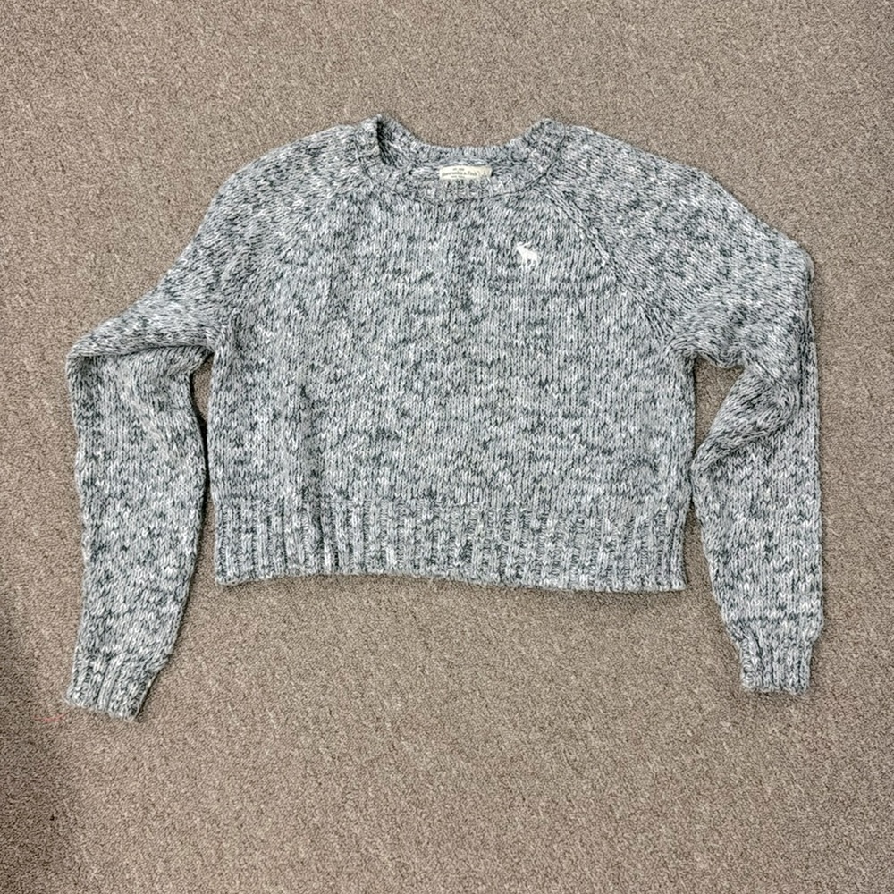 A&F cropped sweater.